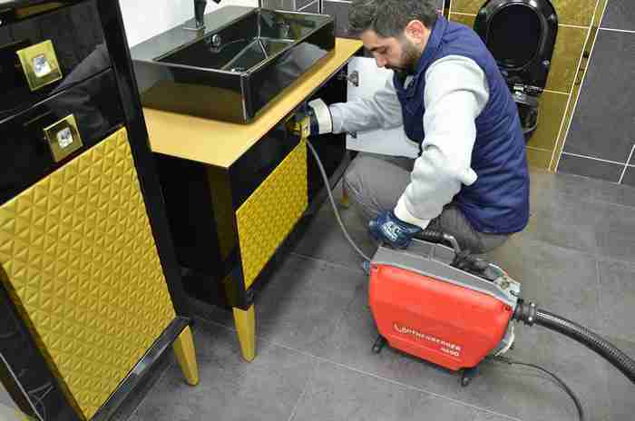 Robotla tıkanıklık açma pimaş hattı